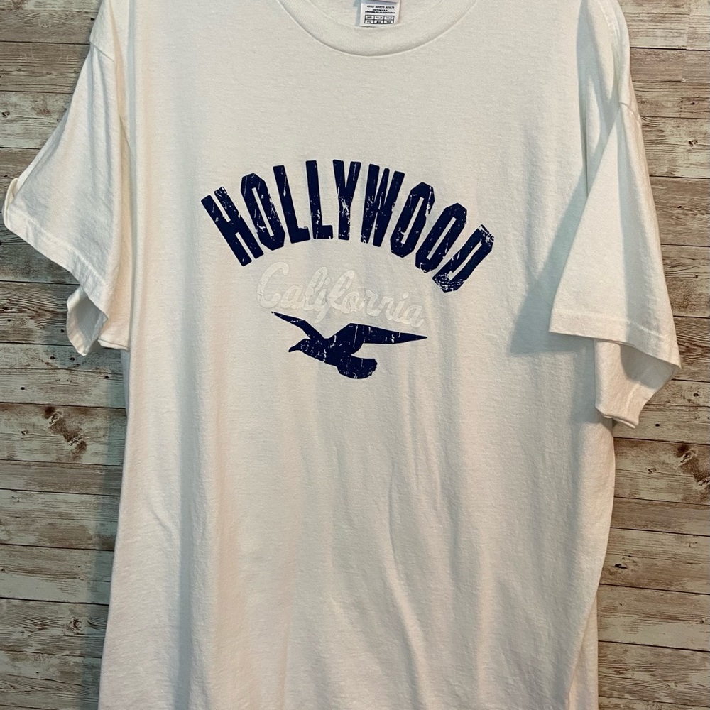 Hollywood, California T Shirt, Size XL